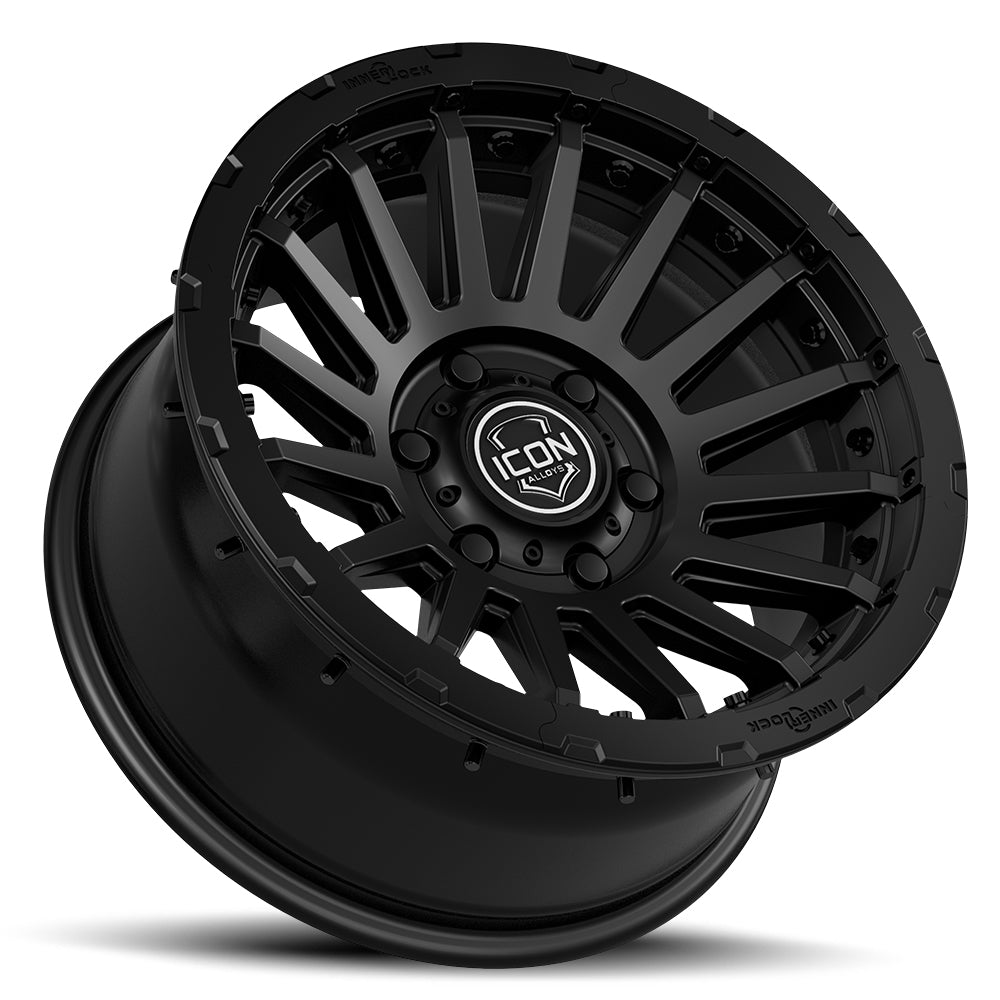 ICON Alloys Recon Pro, Charcoal, 18 x 9 / 6 x 5.5, 40mm Offset, 6.6" BS