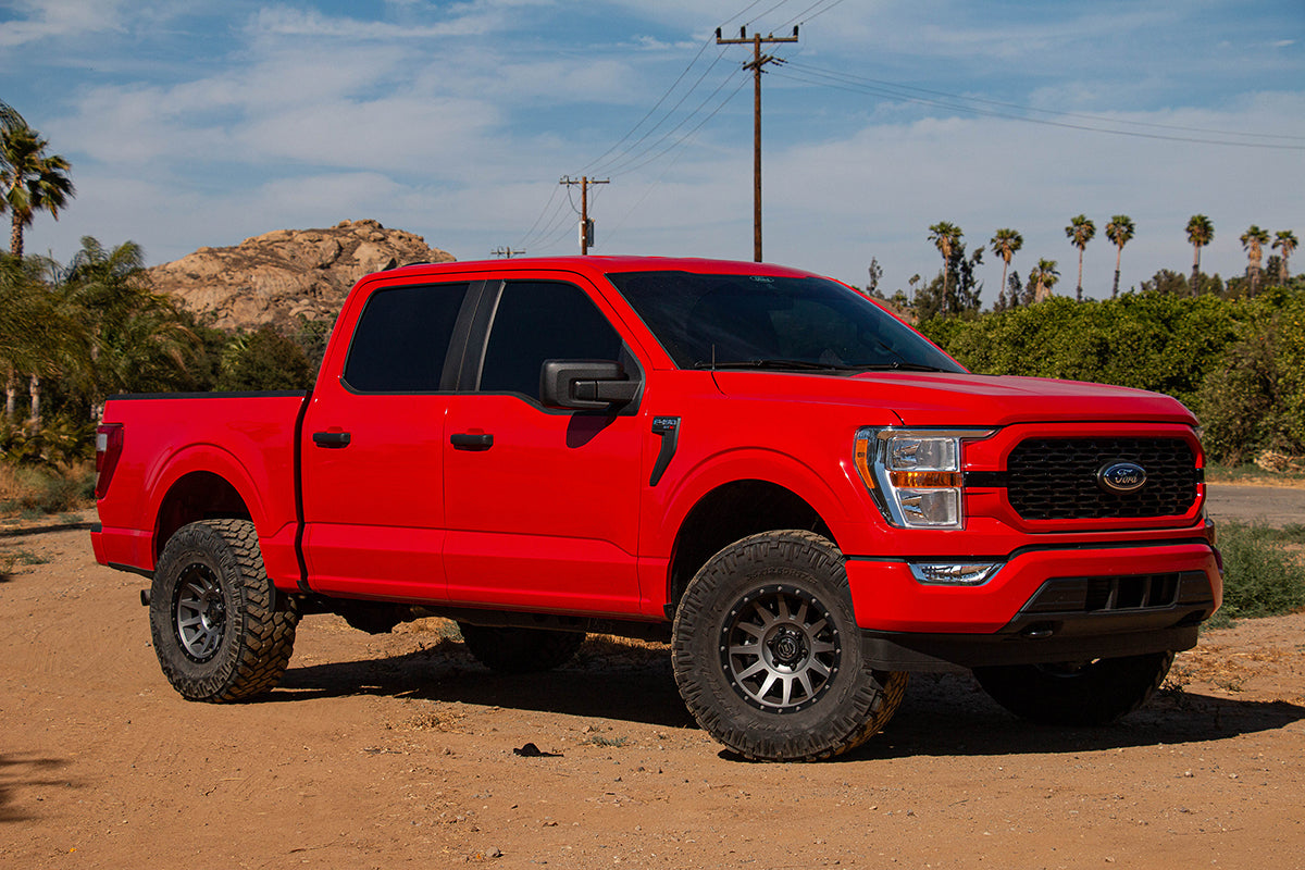 ICON 2021-2023 Ford F-150 2WD, 0-3" Lift, Front, V.S. 2.5 Series Coilovers, Remote Reservoir w/ CDEV, Pair
