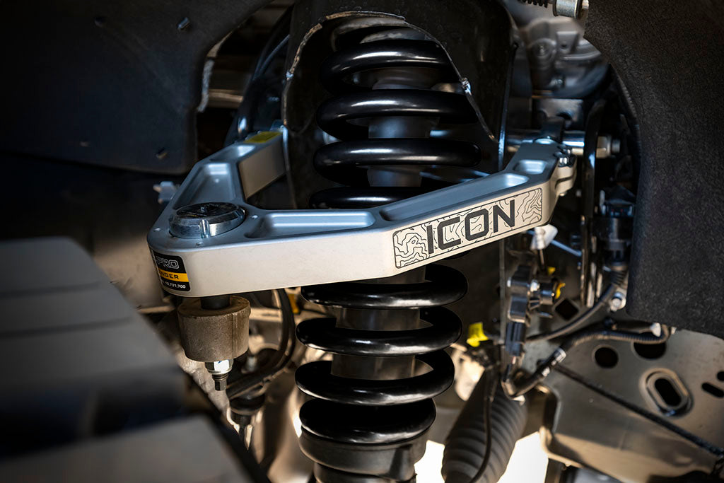 ICON 2021-2024 Ford F-150 Raptor, 2-2.25" Lift, Stage 2 Suspension System, Overland Rear Springs