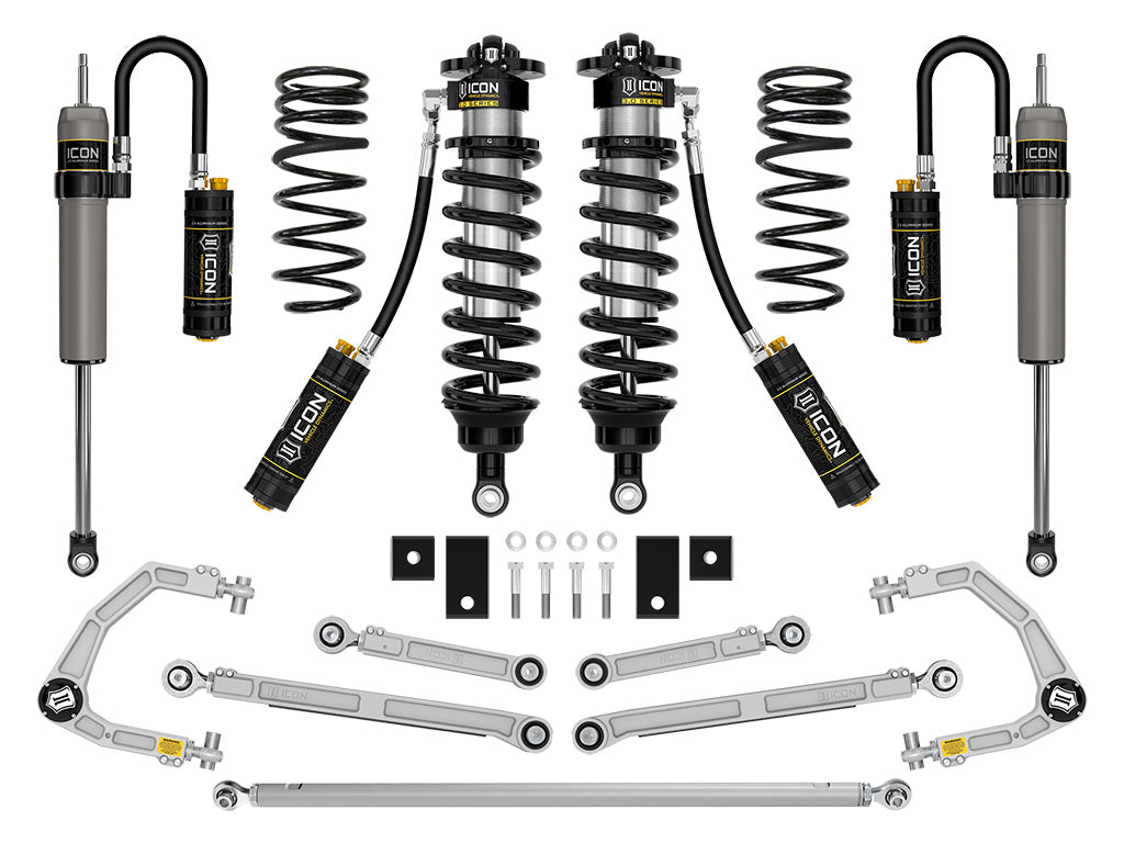 ICON 2023-2024 Toyota Sequoia, 3-4.25" Lift, Stage 1 3.0 Suspension System, Billet, TRD