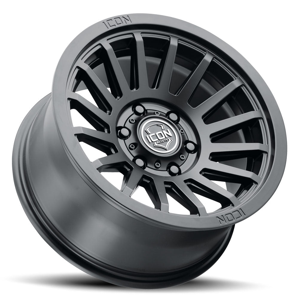 ICON Alloys Recon SLX, Gloss Black, 18 x 9 / 6 x 5.5, 40mm Offset, 6.6" BS