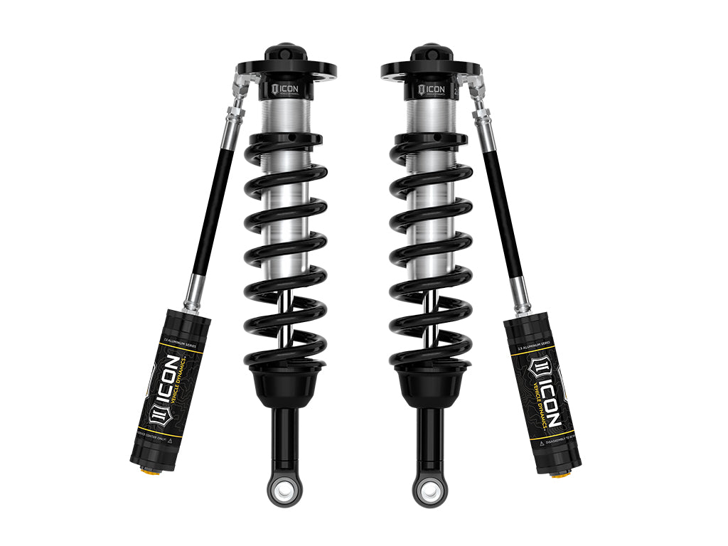 ICON 2023-2024 Sequoia TRD Pro, 1-2.5" Lift, Front, V.S. 2.5 Series Front Coilover Kit, Remote Reservoir, Pair