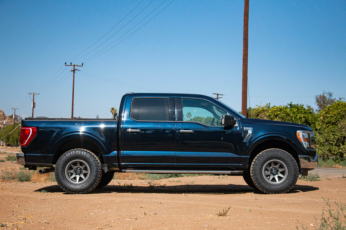 ICON 2021-2024 Ford F-150 4WD, 0-2.75" Lift, Front, V.S. 2.5 Series Coilovers, Remote Reservoir w/ CDEV, Pair