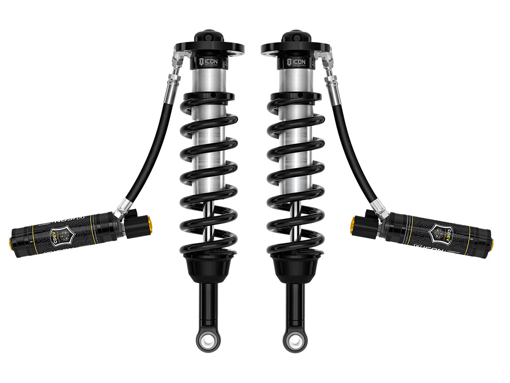 ICON 2023-2024 Sequoia TRD Pro, 1-2.5" Lift, Front, V.S. 2.5 Series Front Coilover Kit, Remote Reservoir w/ CDEV, Pair
