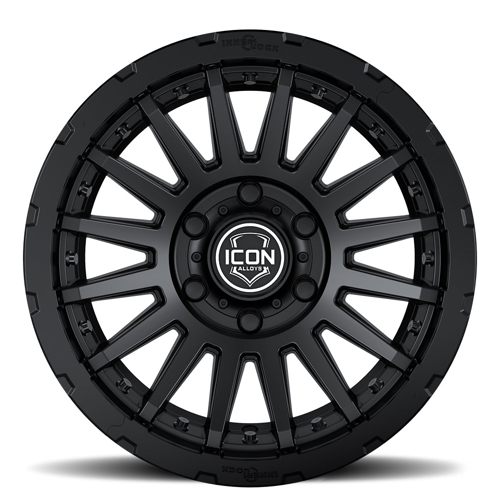 ICON Alloys Recon Pro, Charcoal, 18 x 9 / 6 x 5.5, 40mm Offset, 6.6" BS