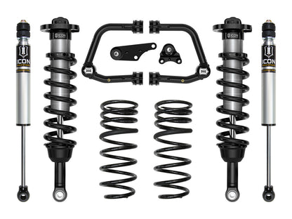 ICON 2024 Toyota Tacoma 1.25-3" Lift, Stage 2 Suspension System, Tubular, Overland Rear Springs