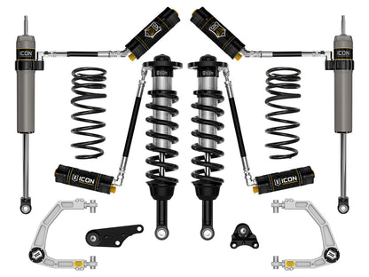 ICON 2024 Toyota Tacoma 1.25-3" Lift, Stage 5 Suspension System, Billet, Overland Rear Springs