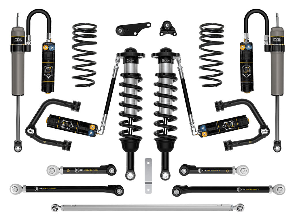 ICON 2024 Toyota Land Cruiser 250 Series, 1.25-3" Lift, Stage 9 Suspension System, CDXS, Tubular