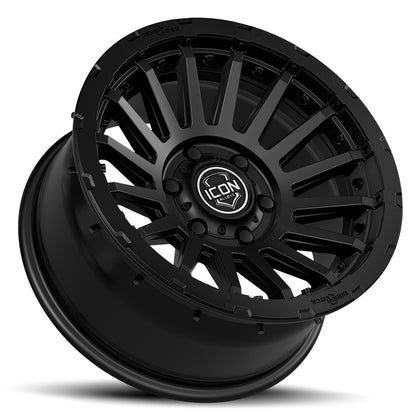 ICON Alloys Recon Pro, Charcoal, 18 x 9 / 6 x 5.5, 40mm Offset, 6.6" BS