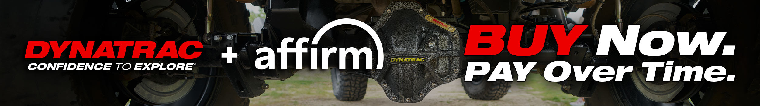 Dynatrac + Affirm â€” Buy now. Pay over time.