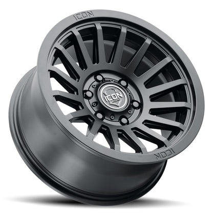 ICON Alloys Recon SLX, Gloss Black, 18 x 9 / 6 x 5.5, 40mm Offset, 6.6" BS
