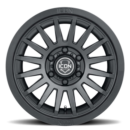 ICON Alloys Recon SLX, Gloss Black, 18 x 9 / 6 x 5.5, 40mm Offset, 6.6" BS