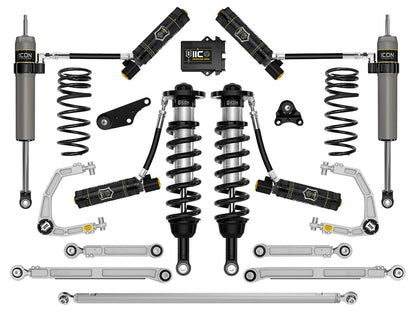 ICON 2024 Toyota Tacoma 1.25-3" Lift, Stage 13 Suspension System, Billet, Overland Rear Springs