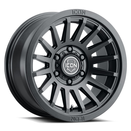 ICON Alloys Recon SLX, Gloss Black, 18 x 9 / 6 x 5.5, 40mm Offset, 6.6" BS