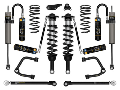 ICON 2024 Toyota Tacoma 1.25-3" Lift, Stage 9 Suspension System, Tubular, Overland Rear Springs