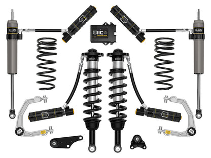 ICON 2024 Toyota Tacoma 1.25-3" Lift, Stage 6 Suspension System, Billet, Overland Rear Springs
