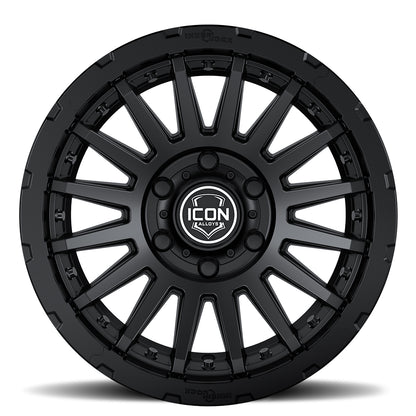 ICON Alloys Recon Pro, Charcoal, 18 x 9 / 6 x 5.5, 40mm Offset, 6.6" BS