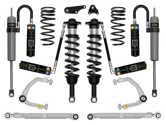 ICON 2024 Toyota Tacoma 1.25-3" Lift, Stage 9 Suspension System, Billet, Overland Rear Springs